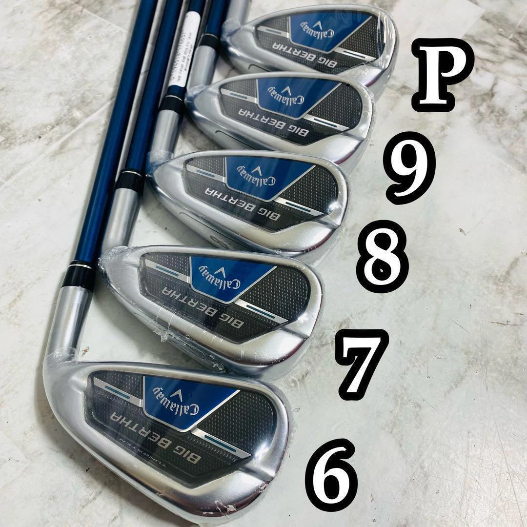 Callaway BIG BERTHA B21 Iron Set 6-9+Pw Speeder EVOLUTION for Callaway Flex-R