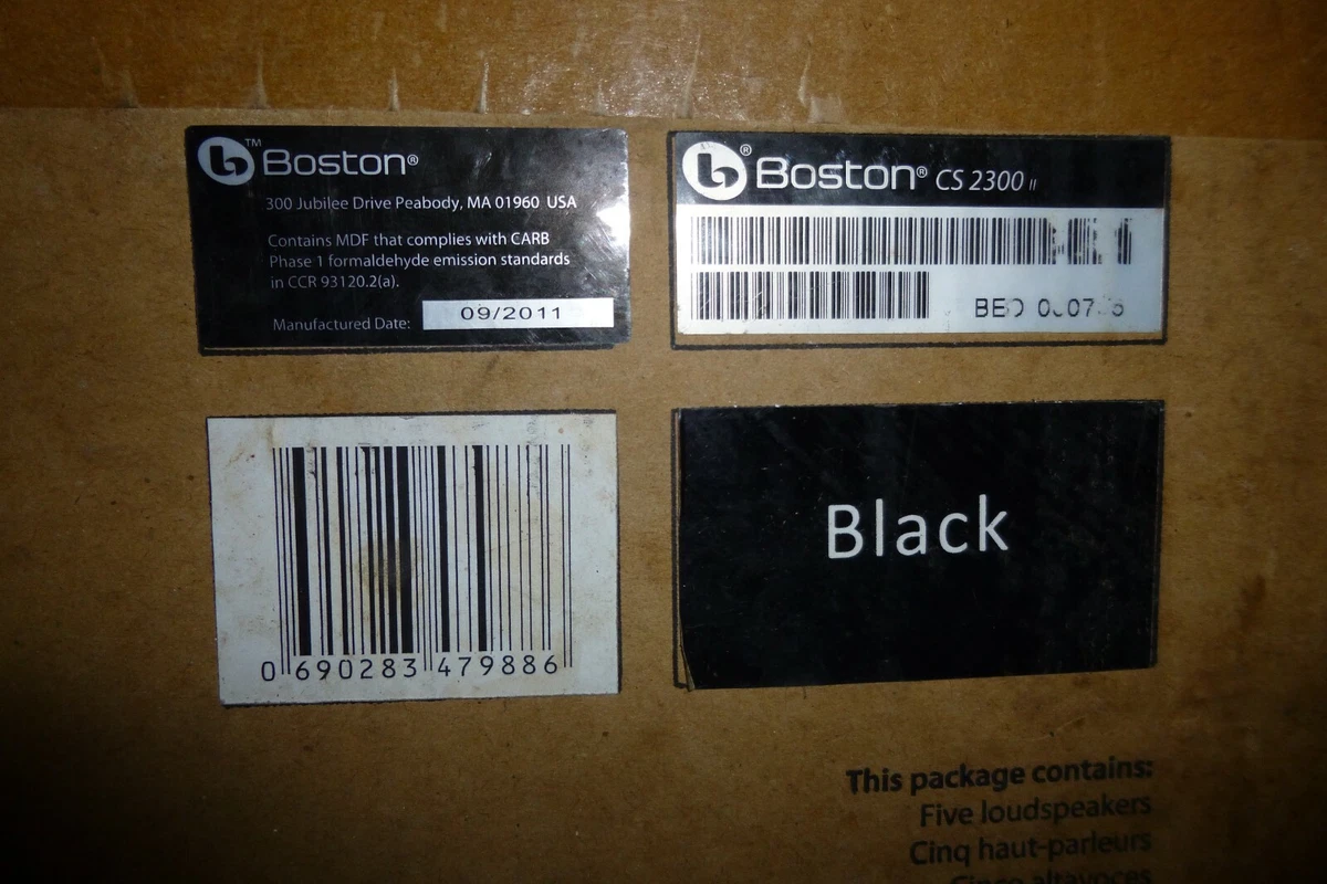 Boston acoustics classic ii sales 2300