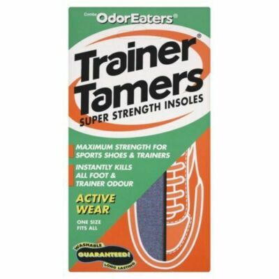 Geruchsfresser Trainer Zähmer Superkraft Einlegesohlen Sport & Turnschuhe Waschbar 