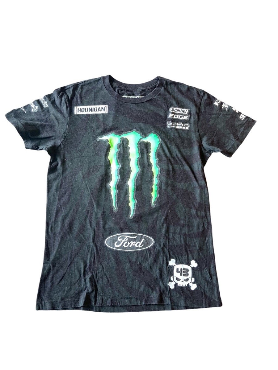 Hoonigan Monster Energy Ken Block Racing T-Shirt | eBay