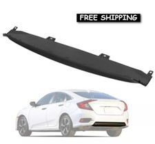 Valance Fit For Honda Civic 2016-2018 Bumper Cover Garnish Plastic Textured Rear Valance Fit For Honda Civic 2016-2018 Bumper Cover Garnish Plastic Textured Rear