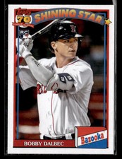 2021 Topps Archives #91BZ-7 Bobby Dalbec 1991 Topps Bazooka Shining Stars card