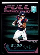 2024 Donruss Elite Nico Collins Full Throttle #25 PINK Houston Texans
