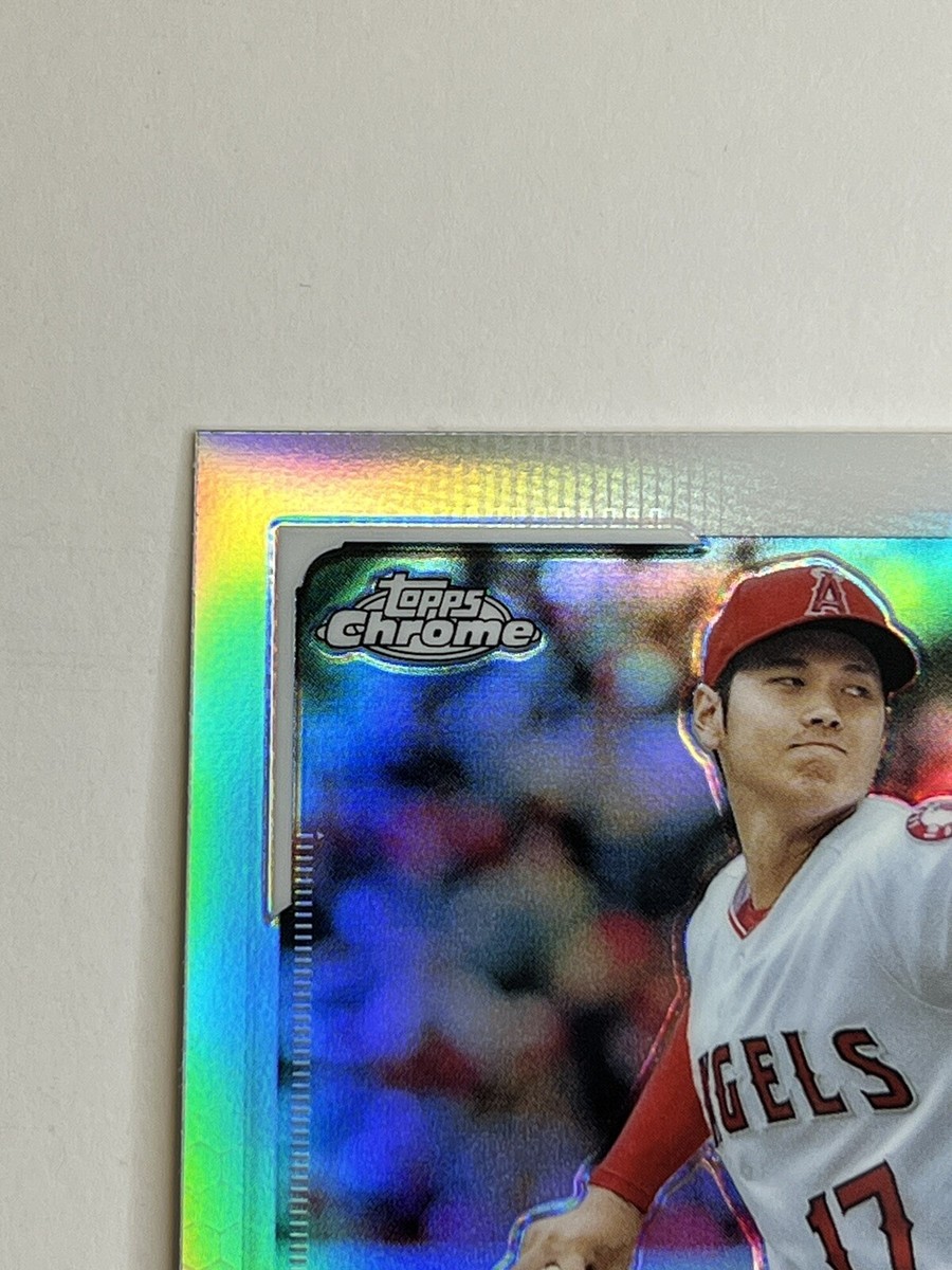 2021 Topps Chrome Shohei Ohtani SP REFRACTOR #159 Angels MVP