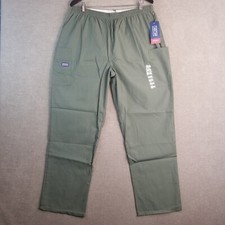 New Scrubs Pants XL Bottoms Cargo Cherokee Workwear Extra Large Elastic 4200