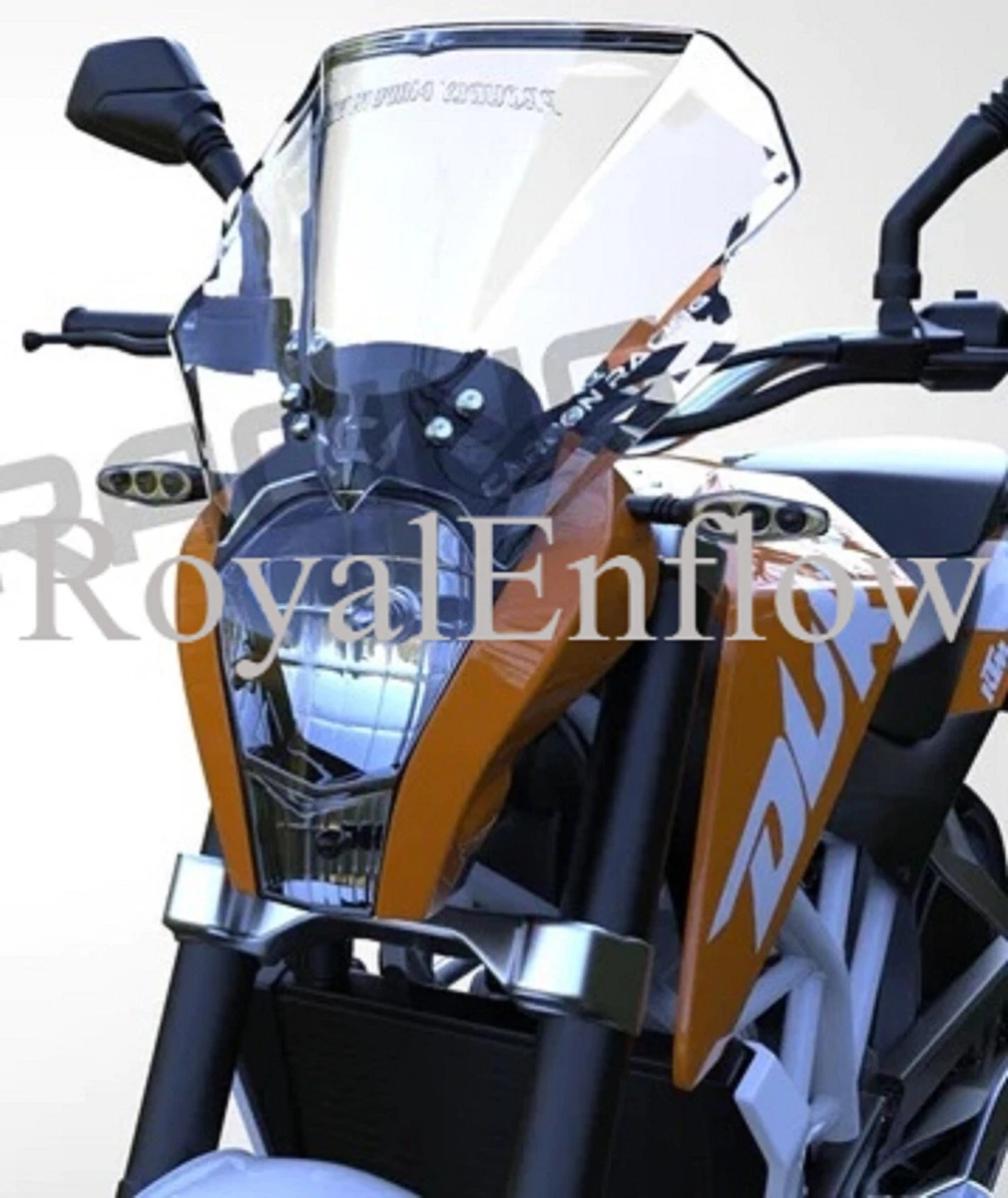 KTM Premium Clear Windshield for Old Duke 200 2022
