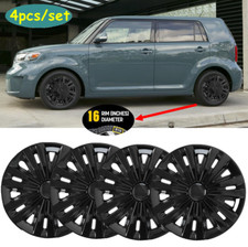 16 Set Of 4 Wheel Covers Hub Caps Fits R16 Tire Steel Rim For Scion Ia Iq Xb