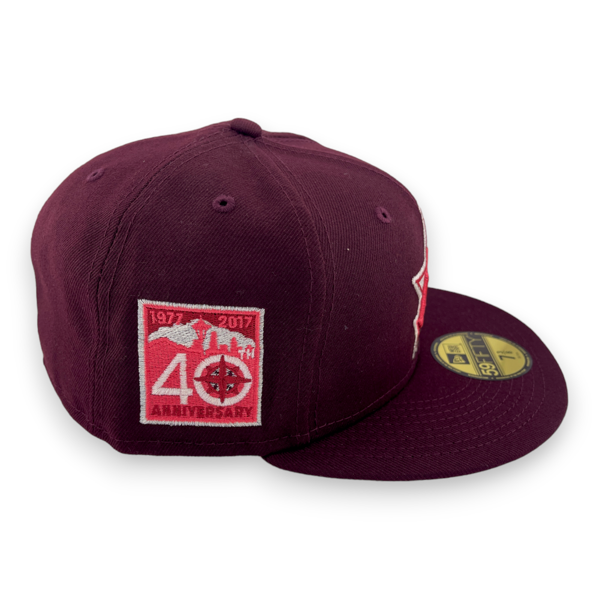 New Era Seattle Mariners 40th Anniversary Patch Lava Pack Pink UV
