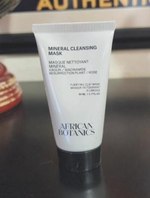AFRICAN BOTANICS Mineral Cleansing Mask 1.7 oz 50ml Full Sz MSRP $85 + GIFT!