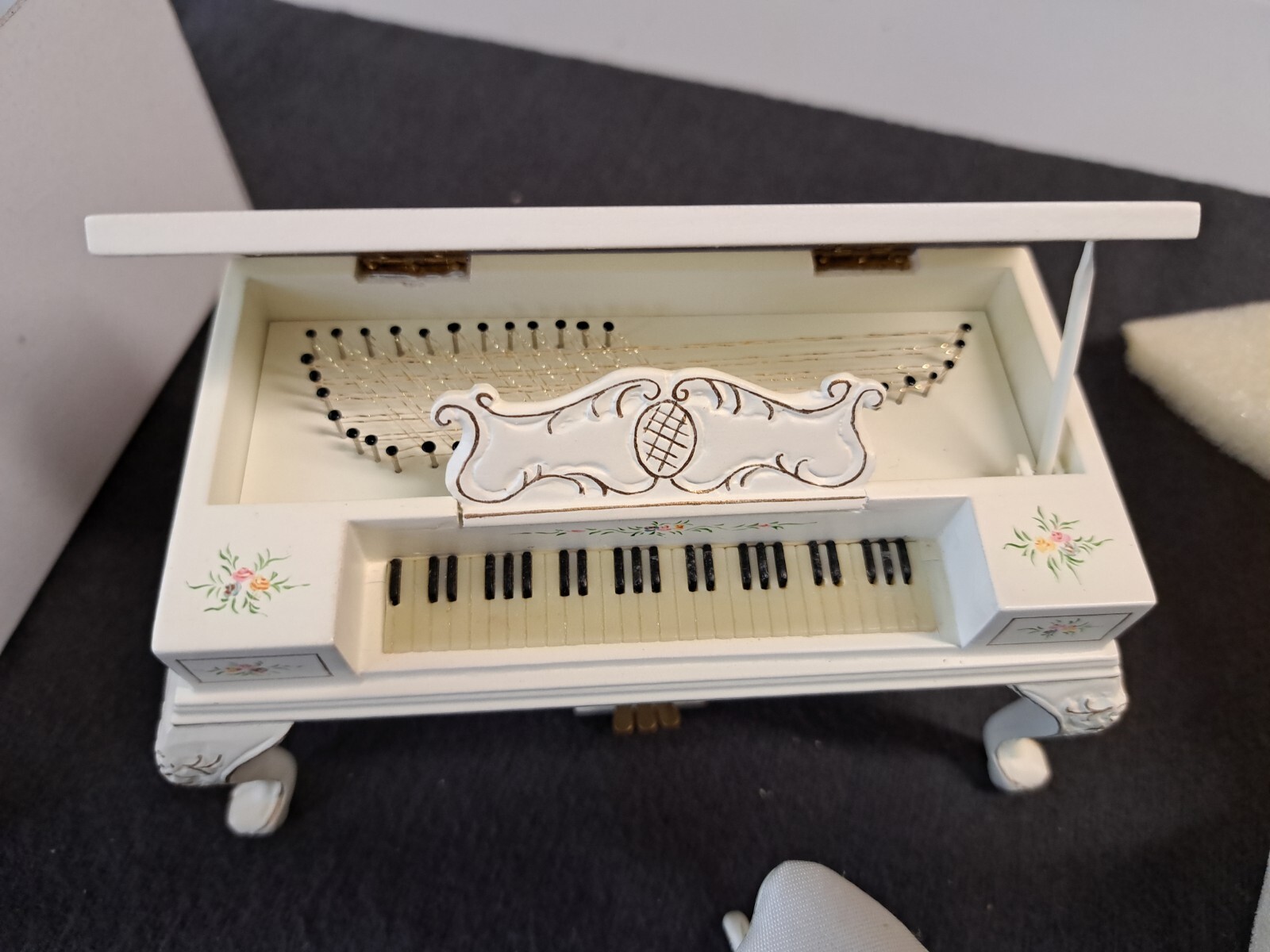 Glenowen Dolls House Furniture. Harpsichord & Stool. Matching Other Lot Listed. eBay