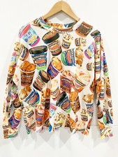 RARE Ben & Jerry’s Jumper Pullover Sweater Top Handmade App L - Ben & Jerrys