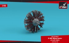 R-985 Wasp Junior Aircraft Engine Model Kit Scale 148 Armory Aca4822 R-985 Wasp Junior Aircraft Engine Model Kit Scale 148 Armory Aca4822