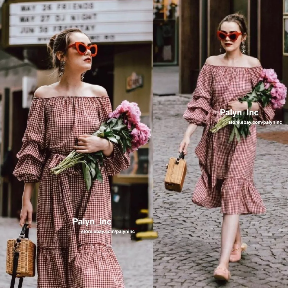 Zara hotsell gingham dress