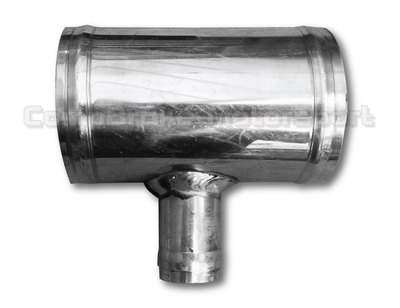 Alloy T-Piece 25mm OD/100mm long/19mm od t-piece Pipe Hose Fitting CMBTP007