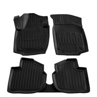 GummifußMatten FüR Seat Toledo 4 2012-2019 3D Schalen Set Automatten