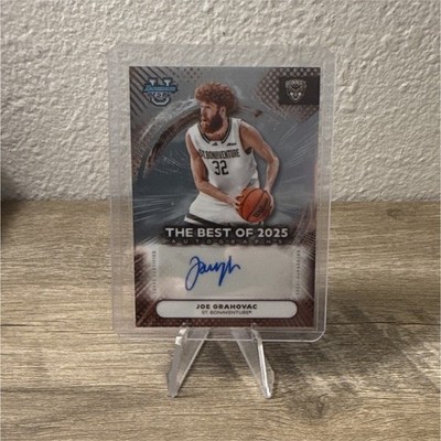 25/26 Bowman U Best of 2025 Joe Grahovac Autograph St. Bonaventure Bonnies  