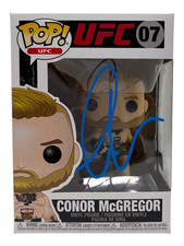 Conor McGregor Signed Autograph UFC Funko Pop #07 Figure MMA Beckett COA