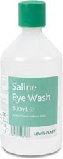 Saline Eye Wash Solution 500ml - Sterile, Non-Toxic Eye Care for Relief