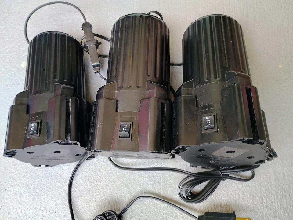 Set de 3 Motor de Soporte giratorio para árbol de Navidad de 360 grados, base de - Image 4 of 4