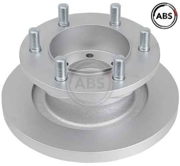 2X Bremsscheibe A.B.S. 16943 2 Bremsscheiben Vorderachse Vorne FüR Iveco-image