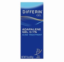 Differin Gel 0.1  Acne Treatment 1.6oz Tube Exp 2027 