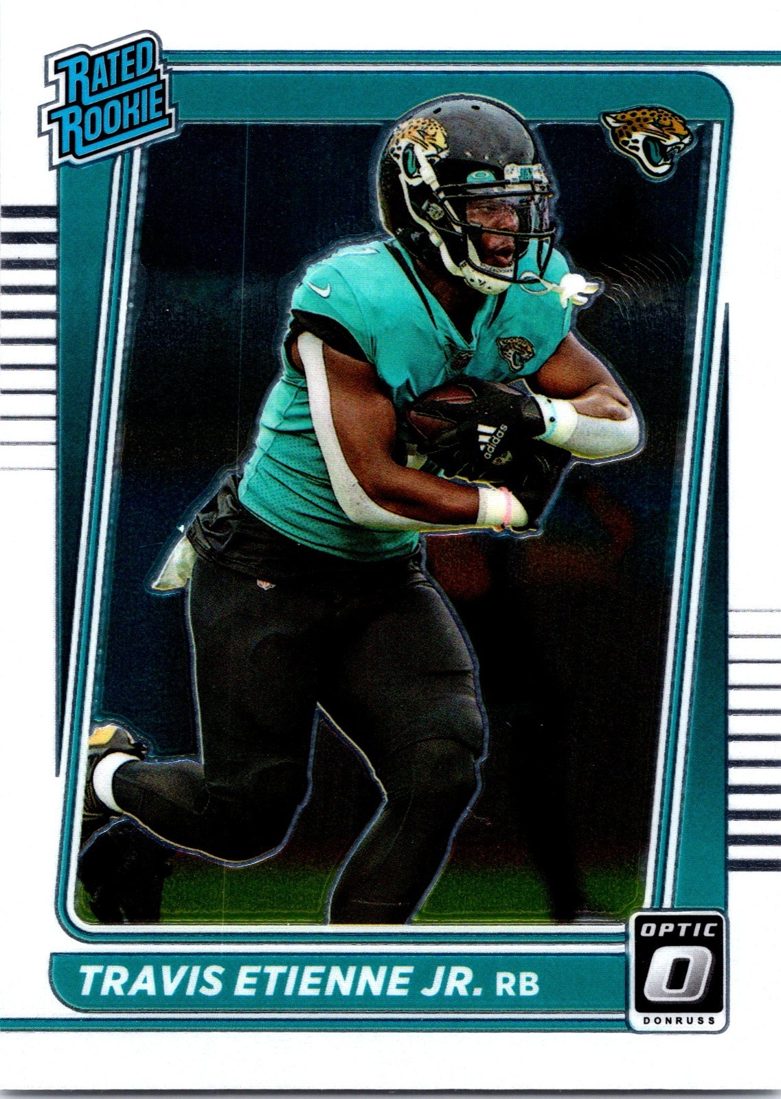 2021 Panini Donruss Optic - Rated Rookie Travis Etienne Jr. #214 (RC)