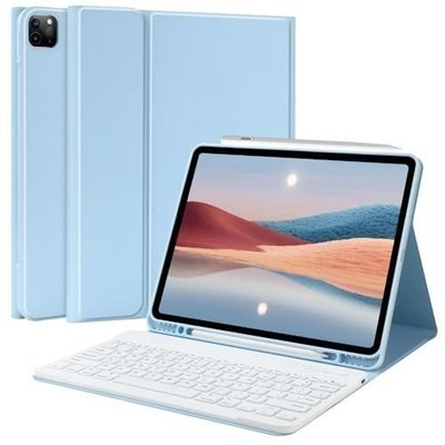 TQQ for iPad Air 13-inch (M3/M2, 2025/2024) & Pro 12.9 inch Case with Keyboard,