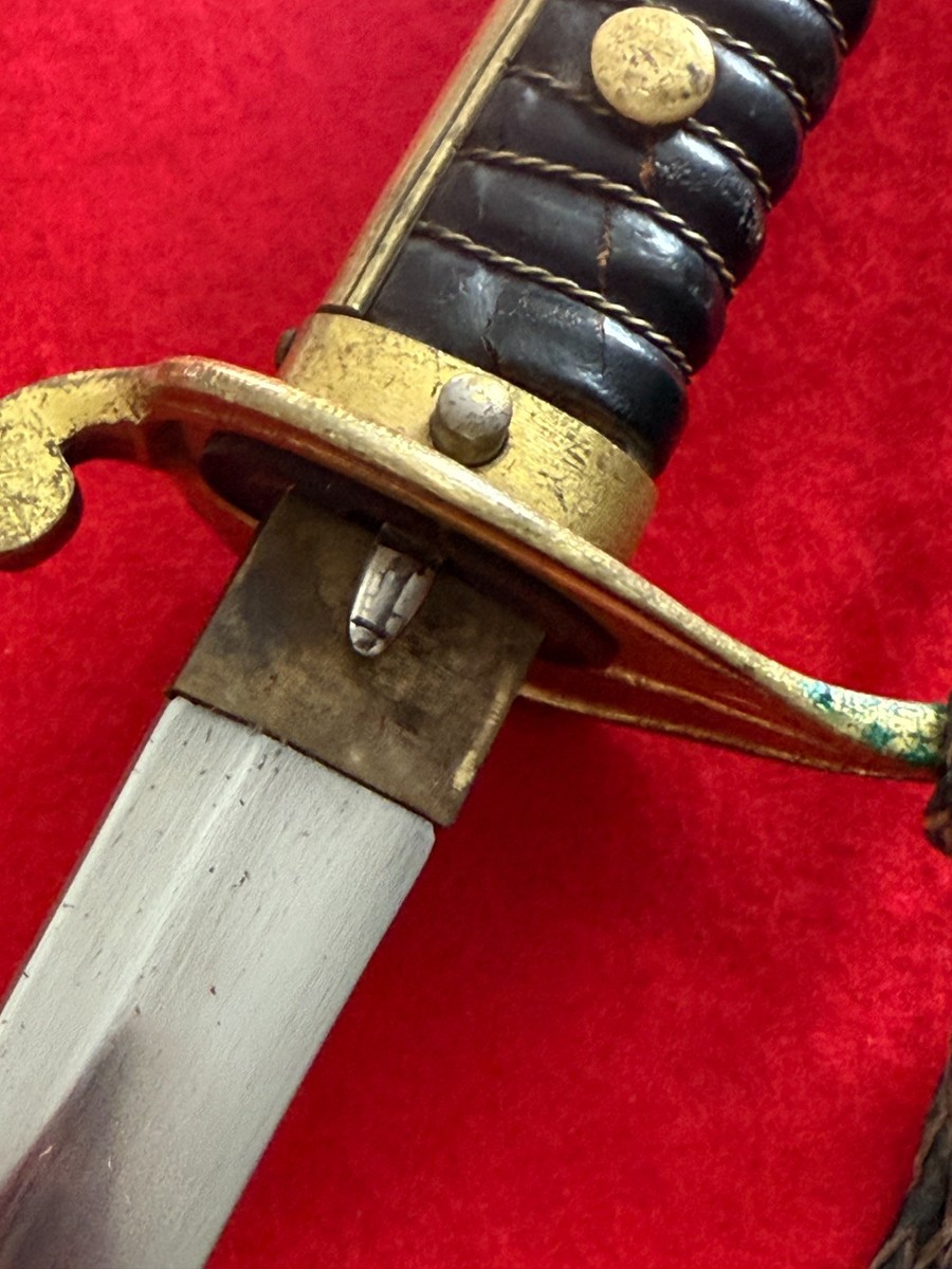 RARE EARLY M1889 JAPANESE NAVY PRISON GUARD SHORE PATROL SWORD w