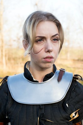 Mittelalter LARP Rüstung - Stahl Halsberge Gorget - Soldat  Epic Armoury