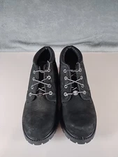 Timberland Womens Nellie Chukka Boot Black Leather Size 7M 23398