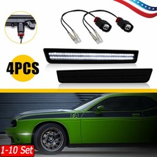 1-10 Set Led Side Marker Lights Wire Harness Set For 2015-2022 Dodge Chalger 1-10 Set Led Side Marker Lights Wire Harness Set For 2015-2022 Dodge Chalger