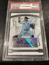Mike Leake 2009 Bowman Sterling Prospect Autograph Auto PSA 10 Gem Mint Rookie A