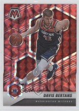2020-21 Panini Mosaic Reactive Red Prizm Davis Bertans #10 0l9v