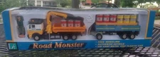 Hongwell Autocraft Road Monster 1:64 Heavy Duty Auto Transporter Tractor Trailer