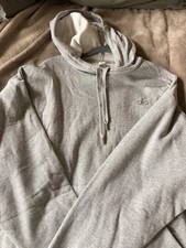 Alo Women’s Gray Hoodie Logo Drawstring Size M