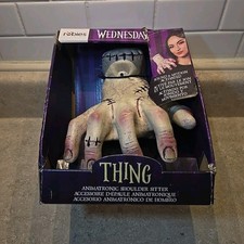 Rubies Wednesday Thing Animated Adult Shoulder Sitter Rare Adams Family Hand New