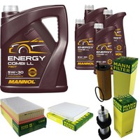 Mann Inspektionspaket 9L Mannol Energy 5W-30 FüR Audi Q7 3.0 TDI Quattro