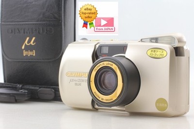 [ MINT ] OLYMPUS μ mju stylus ZOOM 105 DELUXE DLX Compact Film Camera From JAPAN