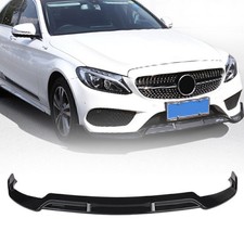 Frontspoiler Lippe Stoßstange für Mercedes Benz W205 C-Klasse Sport 2019+ Frontspoiler Lippe Stoßstange für Mercedes Benz W205 C-Klasse Sport 2019+