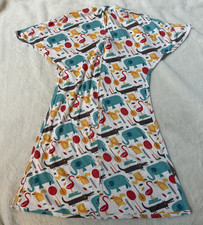 Sleeping Baby Zipadee Zip Swaddle Transition Blanket Sack Modern Animal L 12-24