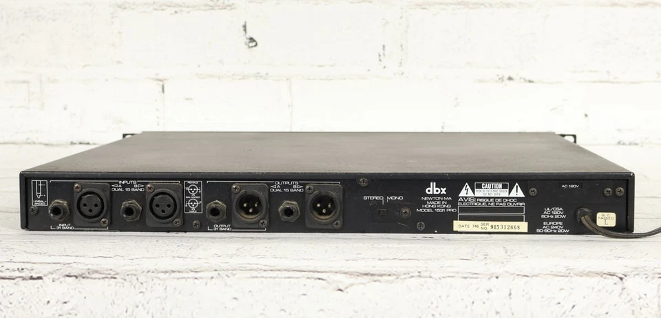 DBX 1531P Rackmount analogic audio EQ module - Image 4 of 4