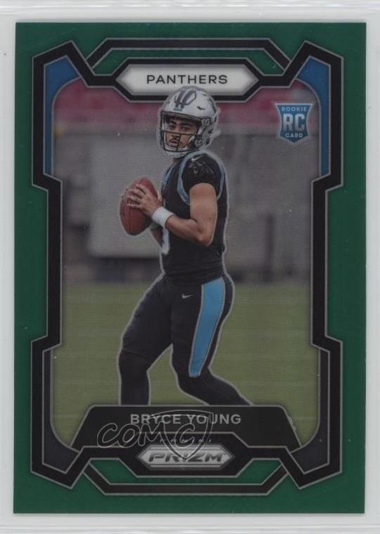 2023 Panini Prizm Rookies Green Prizm Bryce Young #311 1k9t