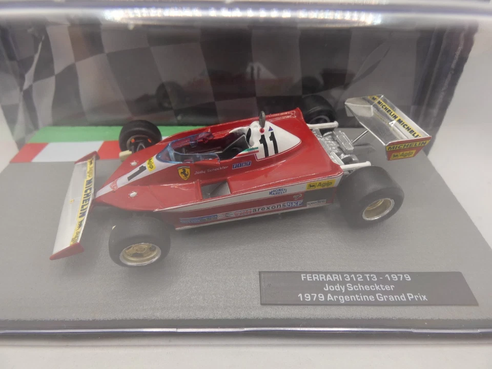 Ferrari 312 T3 Jody Scheckter #11 Argentina Gp 1979 IXO Edicola 1/43 F1 - Immagine 2 di 2
