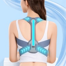 Adjustable Posture Corrector Low Back Support Shoulder Brace Belt Straightener