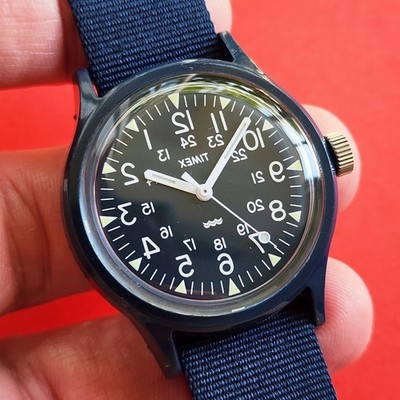 Timex BEAMS Engineered Garments Special Edition Reverse Blue Camper TW2P93400