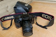 Canon EOS 700 35mm SLR Film Camera + Power Zoom Lens 35-80mm & Neck Strap, Case
