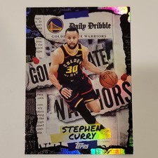 Topps 2025-26 Stephen Curry Golden State Warriors Daily Dribble #DD-6