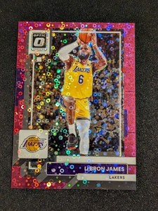 2023-24 Donruss Optic LEBRON JAMES Pink Disco Fast Break 25/25 Los Angeles