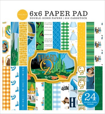 Carta Bella 6'' x 6'' Papierblock Zauberer von Oz CBW0356023