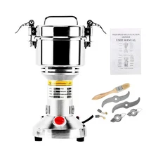 Homend High Speed 500g Electric Grain Mill Grinder Powder Machine Spice Herb ...